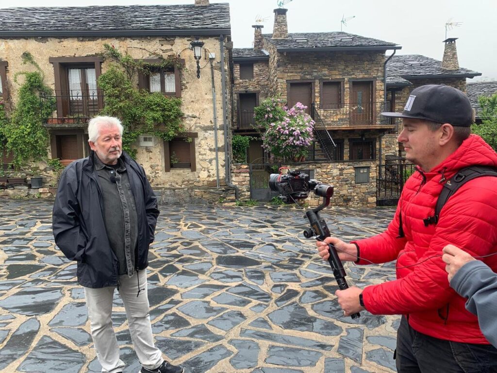 rodaje en castilla-la mancha, reportaje para tv checa, tv, promoción turística, clm