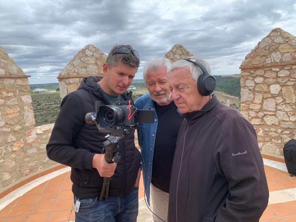 rodaje en castilla-la mancha, reportaje para tv checa, tv, promoción turística, clm 